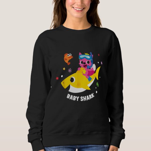 Pinkfong Baby Shark Sweatshirt (Vorderseite)