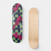 PinkGecko Skateboard (Vorderseite)