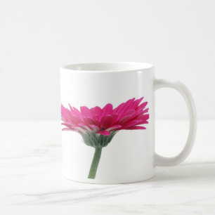 Pinkgerbera-Gänseblümchen Kaffeetasse