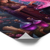 PinkHeartMist Poster (Ecke)