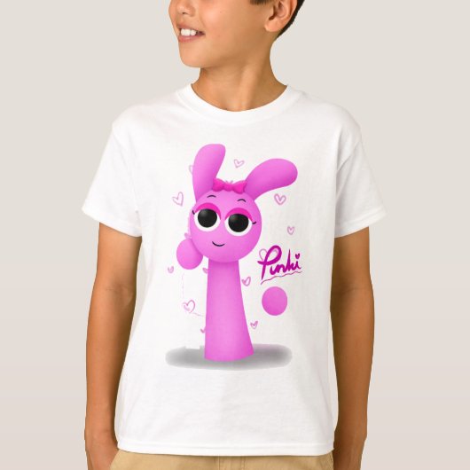 Pinki in Sprunki 3D T-Shirt (Vorderseite)