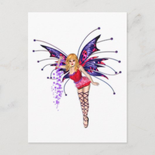 Pinkie-Fee Postkarte (Vorderseite)
