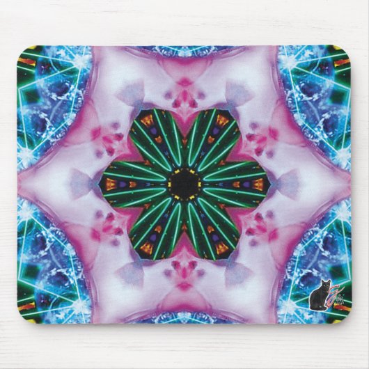 Pinkie Kaleidoscope Mouse Pad Mousepad (Vorne)