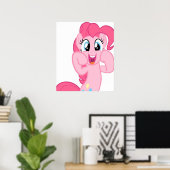 Pinkie Pie Poster (Heimbüro)