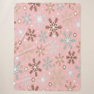 Pinkie Snowflake Sherpadecke