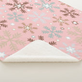 Pinkie Snowflake Sherpadecke (3/4)