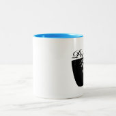 Pinkies Up Teacup-Tasse Zweifarbige Tasse (Mittel)