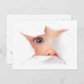 Pinking Baby Seed you Postkarte (Vorne/Hinten)