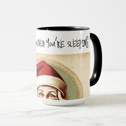 Pinking Weihnachtskaffee-Tasse Tasse (VorderseiteRechts)