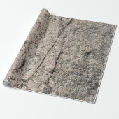 Pinkisch-Beige Stone Rock Face Geschenkpapier (Ungerollt)