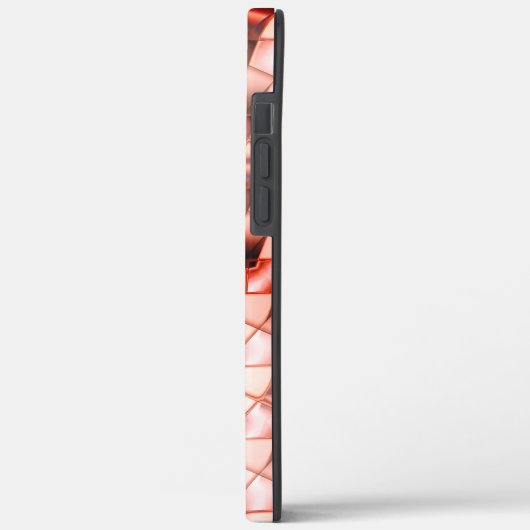 Pinkisch gigantische Perlenfische, virtuell zeichn Case-Mate iPhone Hülle (Rückseite / Links)