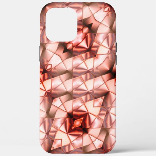 Pinkisch gigantische Perlenfische, virtuell zeichn Case-Mate iPhone Hülle (Rückseite)