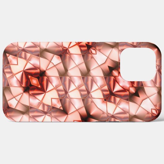 Pinkisch gigantische Perlenfische, virtuell zeichn Case-Mate iPhone Hülle (Rückseite (Horizontal))