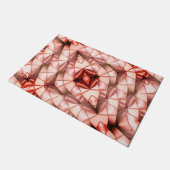 Pinkisch gigantische "Perlmuttbäume", digitale zei Fußmatte (Schrägansicht)