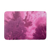 Pinkish Hues Infrarot Cloud Badematte (Vorderseite)