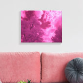 Pinkish Hues Infrarot Cloud Leinwanddruck (Insitu (Wohnzimmer))