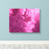 Pinkish Hues Infrarot Cloud Leinwanddruck (Insitu (Holzboden))