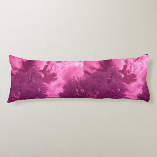 Pinkish Hues Infrarot Cloud Seitenschläferkissen (Vorderseite)