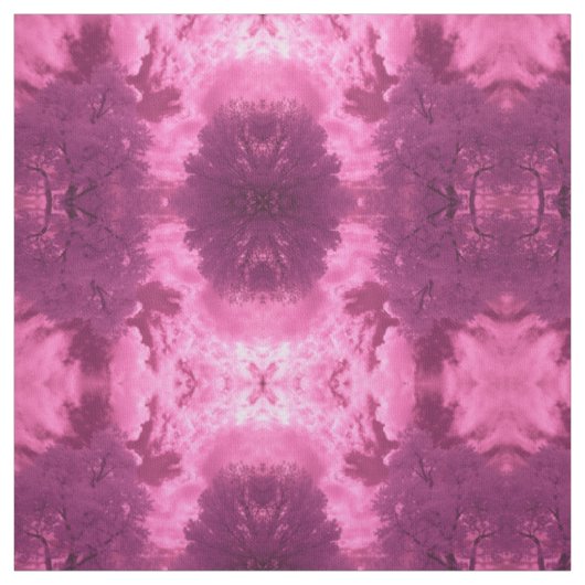 Pinkish Hues Infrarot Cloud Stoff (Muster)