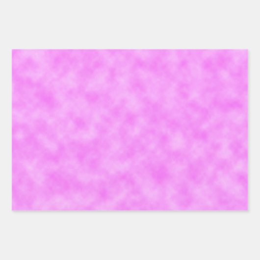 Pinkish Purple Created Clouds Abstract Art Design Geschenkpapier Set (Vorderseite 3)