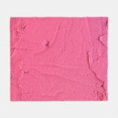 PINKKONKRETE WALL AM TAG FLEECEDECKE (Vorderseite (Horizontal))