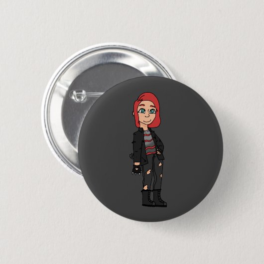 Pinkkopf Button (Vorne & Hinten)
