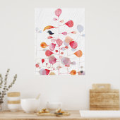 PINKLEAFUMBRELLA POSTER (Küche)