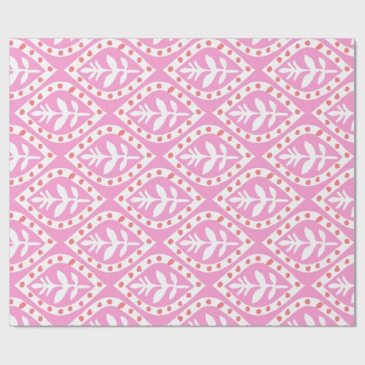 Pinkleder Geschenkpapier (Flach)