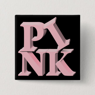 PinkonBlack Brustkrebs-Bewusstsein Button