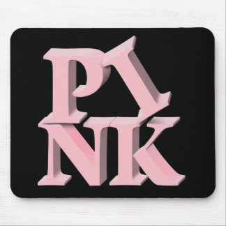 PinkonBlack Brustkrebs-Bewusstsein Mousepad