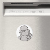 Pinkoro Jizo Magnet (In Situ (Geschirrspüler))