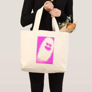 Pinkoween niedlich Ghost Jumbo Stoffbeutel