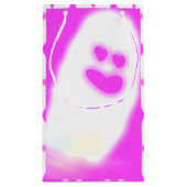 Pinkoween niedlich Ghost Kleine Geschenktüte (Rückseite)