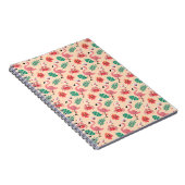 PinkPink Flamingo Sommer tropisches Muster-23123 Notizblock (Rechte Seite)