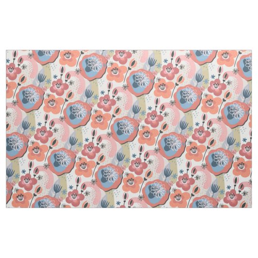 Pinks Abstrakt Stoff (Yard (91,4 cm))