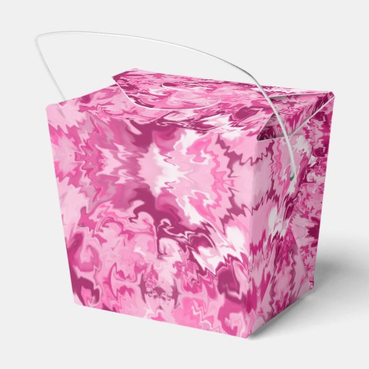 Pinks auf Pinks Geschenkschachtel (Rückseite)