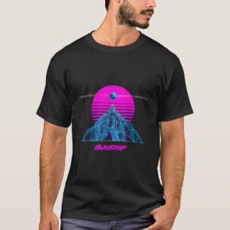 Pinks Sun Offiziell Gunship T-Shirt