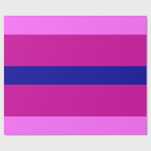 Pinks und Blau Geschenkpapier (Flach)