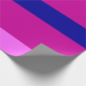 Pinks und Blau Geschenkpapier (Ecke)