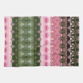 Pinks und grüne geschirrtuch (Horizontal)