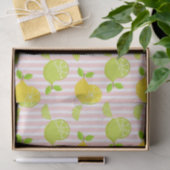 PINKSTREIFEN MIT LEMONS & LIMES SEIDENPAPIER (Geschenk)