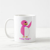 Pinksy Penguin-Tasse Kaffeetasse (Links)