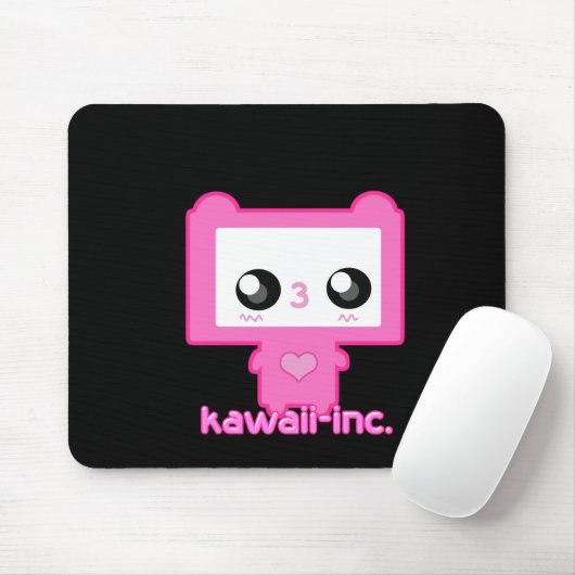 Pinku Mecha Mousepad (Mit Mouse)