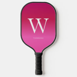 Pinkverlauf Pickleball Schläger