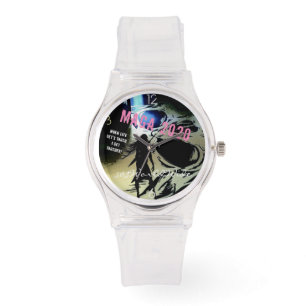PINKWATCH "FAITH OVER FEAR" PERFEKT FÜR SIE! ARMBANDUHR