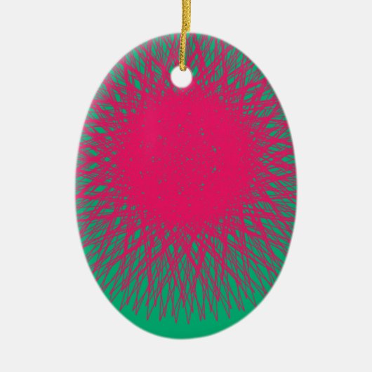 pinky abstraktes keramikornament (Vorne)