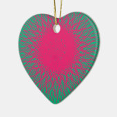pinky abstraktes keramikornament (Links)