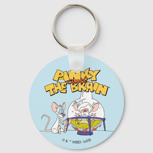 Pinky and the Brain | Laboratory Science Schlüsselanhänger (Vorderseite)