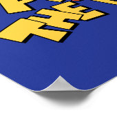 Pinky and the Brain | Retro Character Graphics Poster (Ecke)