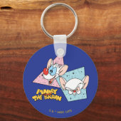 Pinky and the Brain | Retro Character Graphics Schlüsselanhänger (Vorderseite)